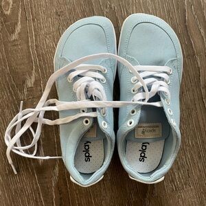 Brand NEW! Splay Light Blue Canvas “Barefoot” Sneakers RARE COLOR
